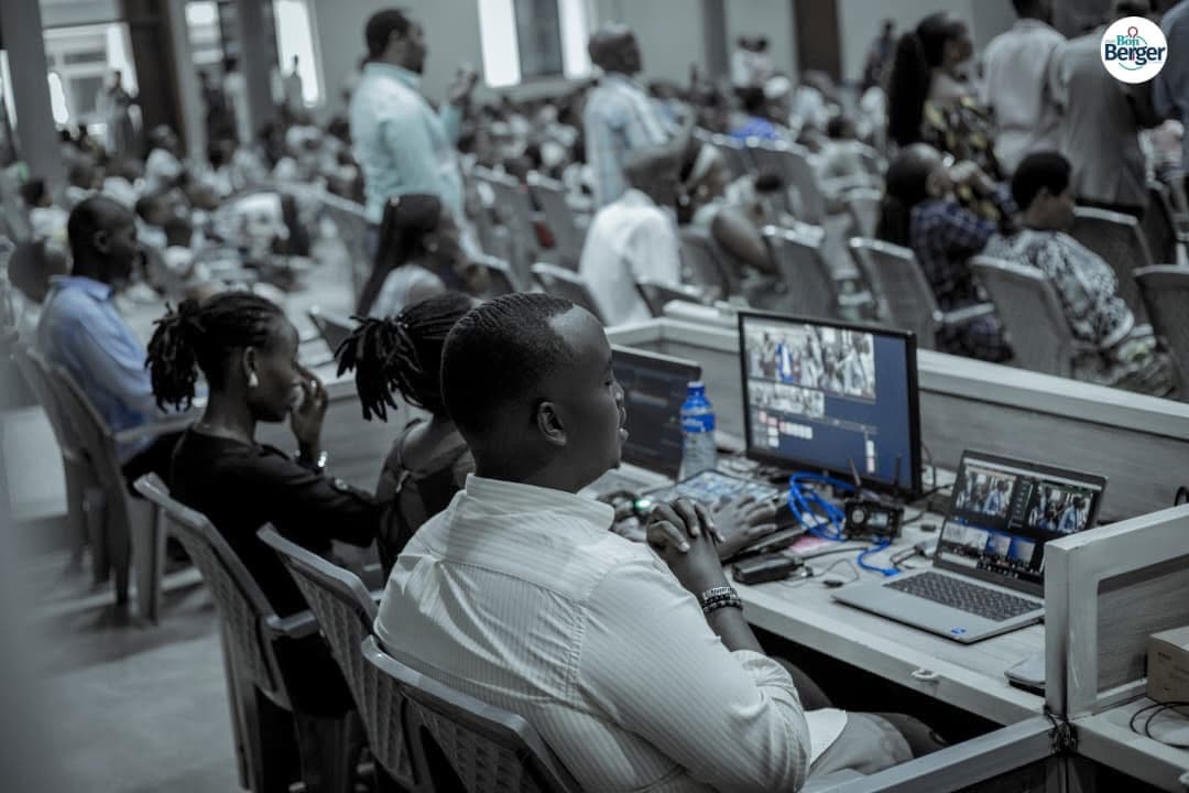 Le service Media en action à l'Église Centrale de Bujumbura